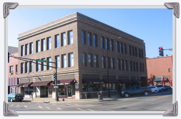 Our Office Building on the corner of Lafayette Street and 5th Street